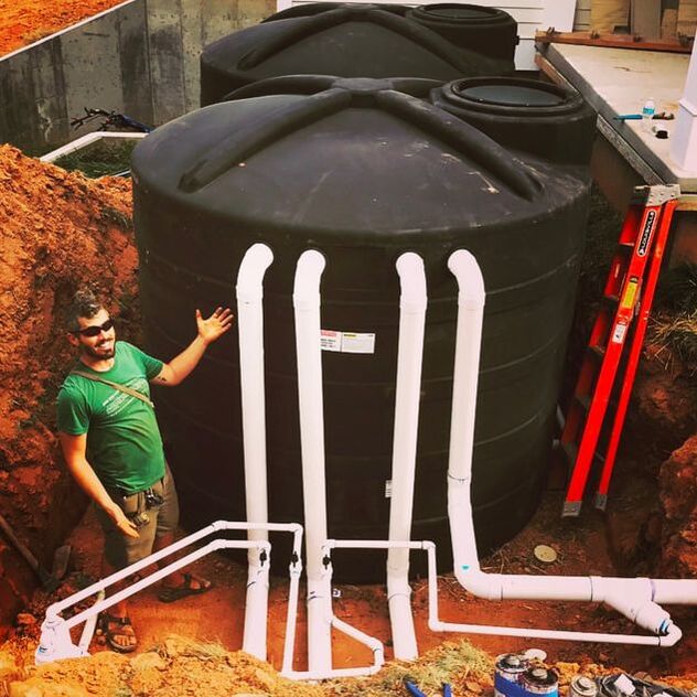 Asheville Drainage & Rainwater Harvesting Rainwater Cisterns
